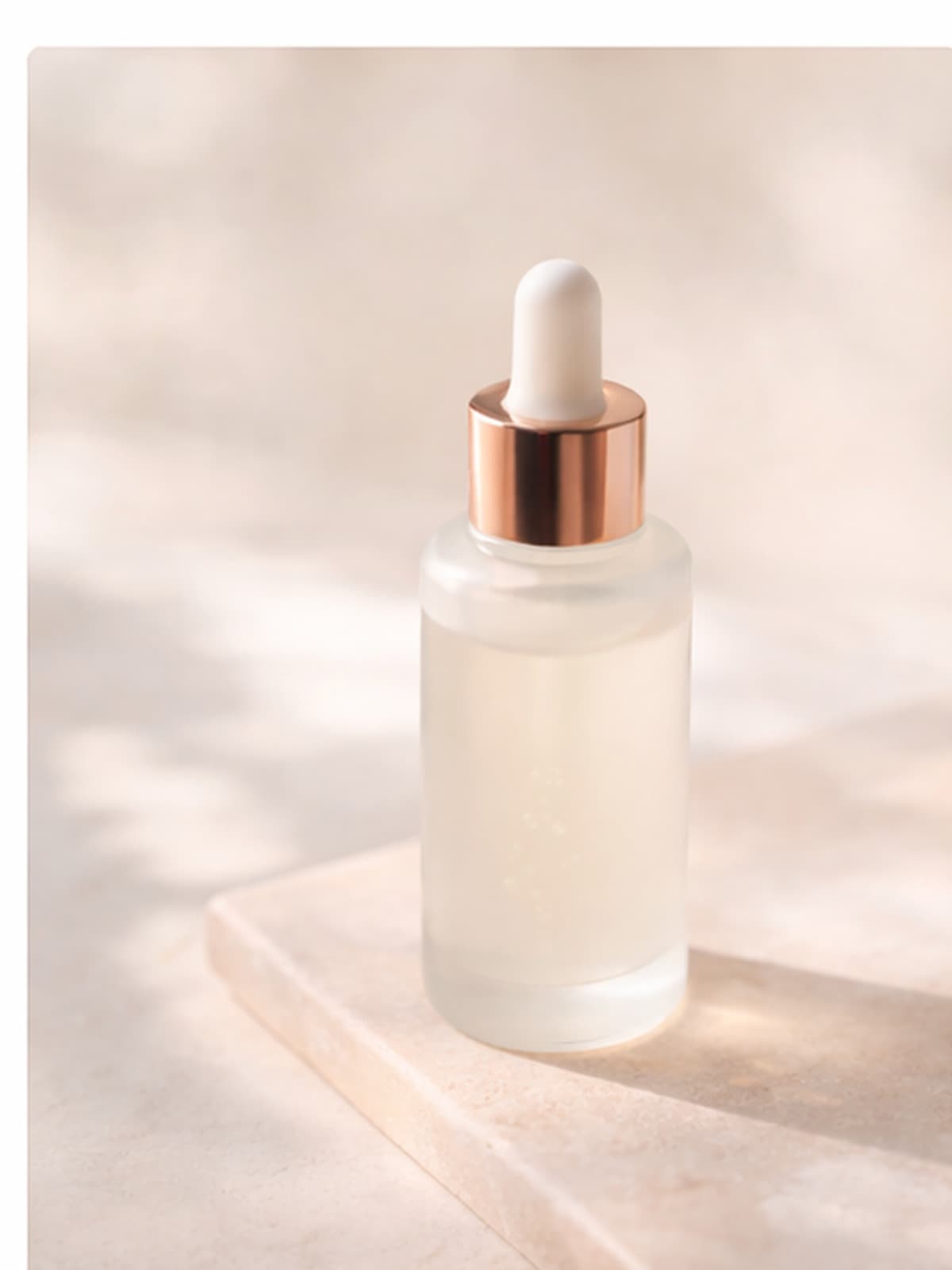 Luxury beauty flatlay