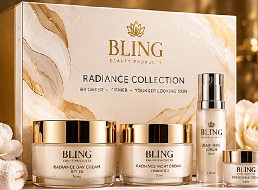 Radiance Collection packaging detail