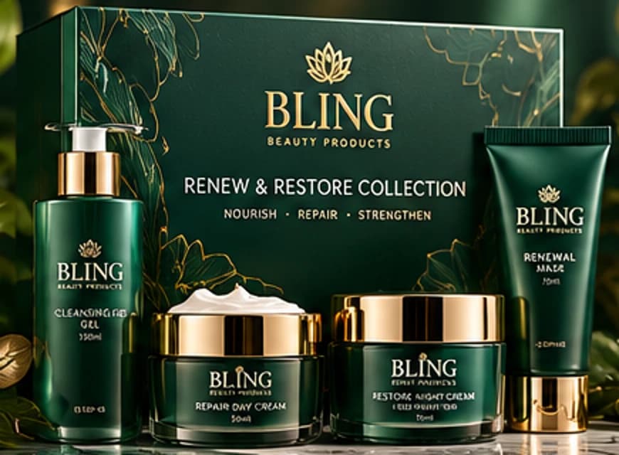 Renew & Restore Collection packaging detail