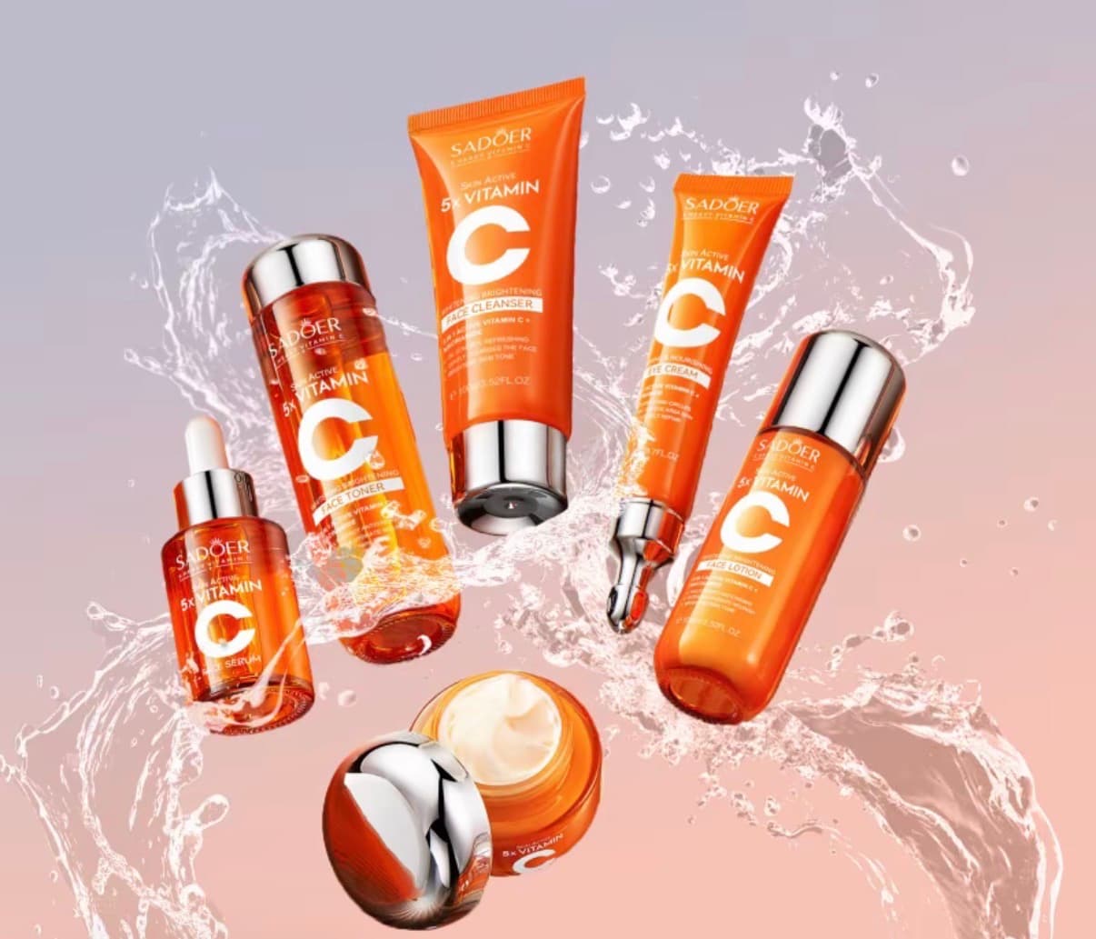 Bling Beauty Vitamin C skincare routine